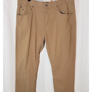 Tailor Vintage Men's Canaan Slim Fit Comfort Stretch Pants Size 36x30* Tan Golf